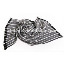 Men's cashmere striped mufflers scarfs